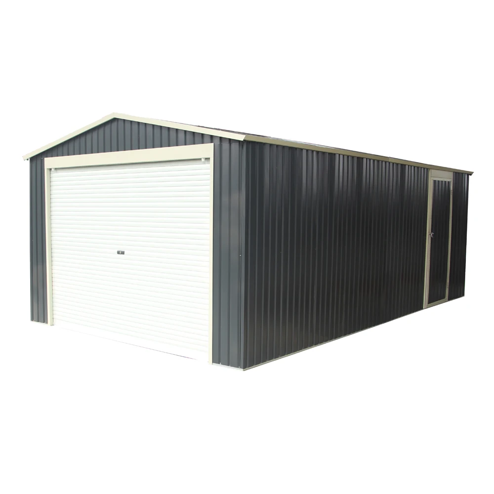 11x19Ft Hot Selling Steel Garage Car Parking Shed With Rolling Door
