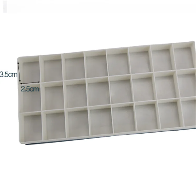 Minghua 10 grid color acrylic water painting paint box rubber soft cover paint box multi grid portable  art tool supplies
