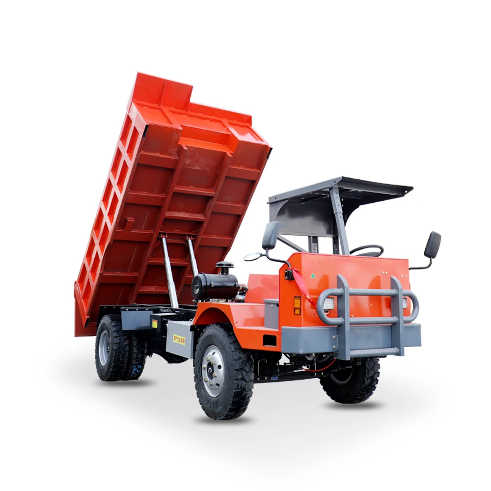 8 Ton Low Profile Narrow Mining Truck Mining Heavy-Duty Underground Dump Mining Truck