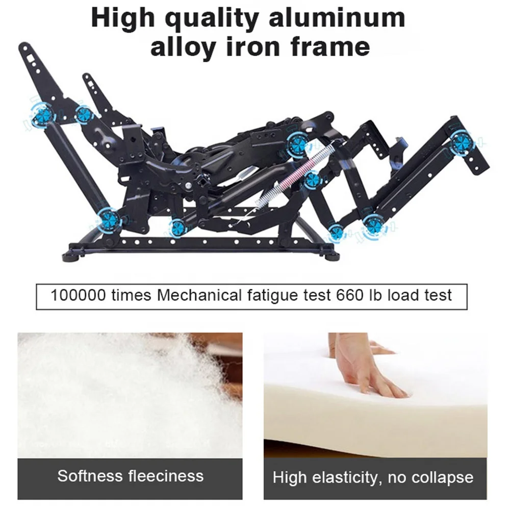 Kangmei Cheap Price Modern Beauty Nail Salon Parlour Furniture Set Foot Spa Reclining Sofa Eyelash Manicure Pedicure Chair