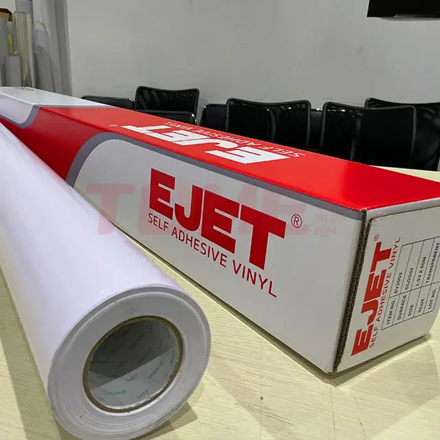 Стикер для струйной печати пвх рулон 24 в комплекте футболок Самоклеящийся винил