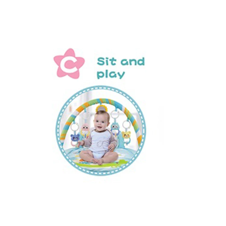 Newborn Sleep Toys  Soft Cotton Kid Floor Activity Gym Musical Piano Keyboard Baby Crawl Play Mat