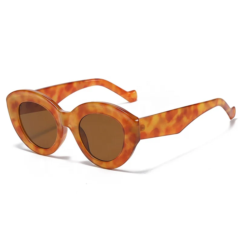 2022 Outdoor Cat Eye Vintage Women Retro Sunglasses For Women  UV 400 Trendy 90s sun glasses