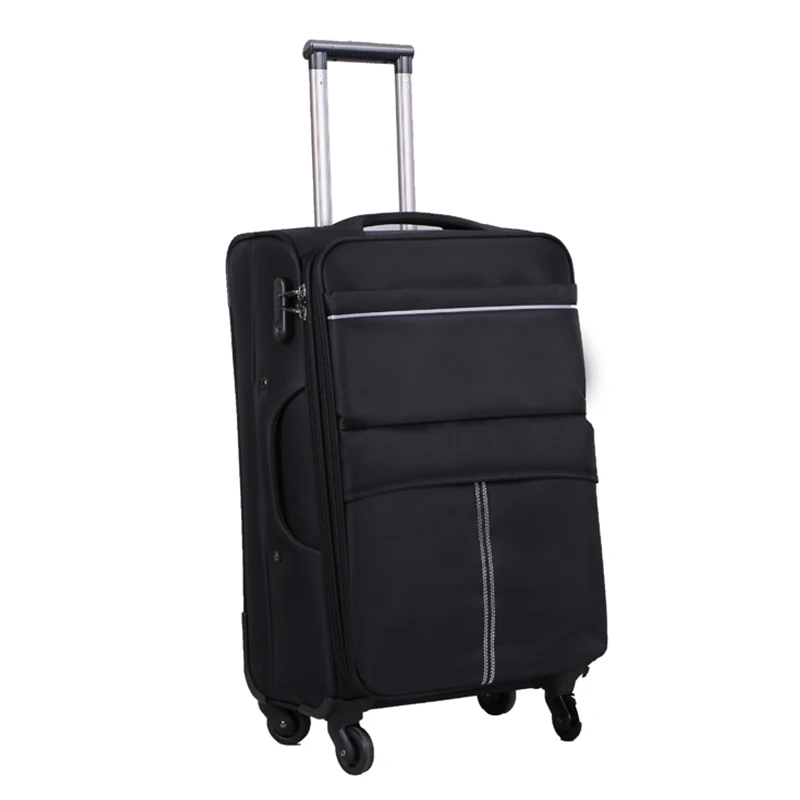 Hand Fabric Trolley Luggage Sets high quality 55x40x20 Travel Bags Suit Cases Trolley