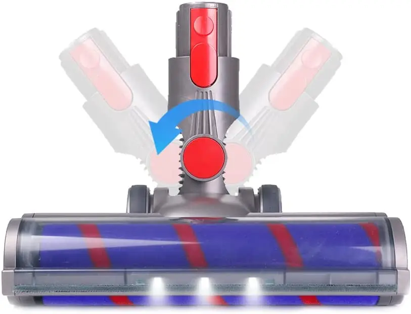 Adapt New Dysons Vacuum Cleaner Electric Ground Brush v7v8v10v11/dysons v15 Soft Velvet Roller