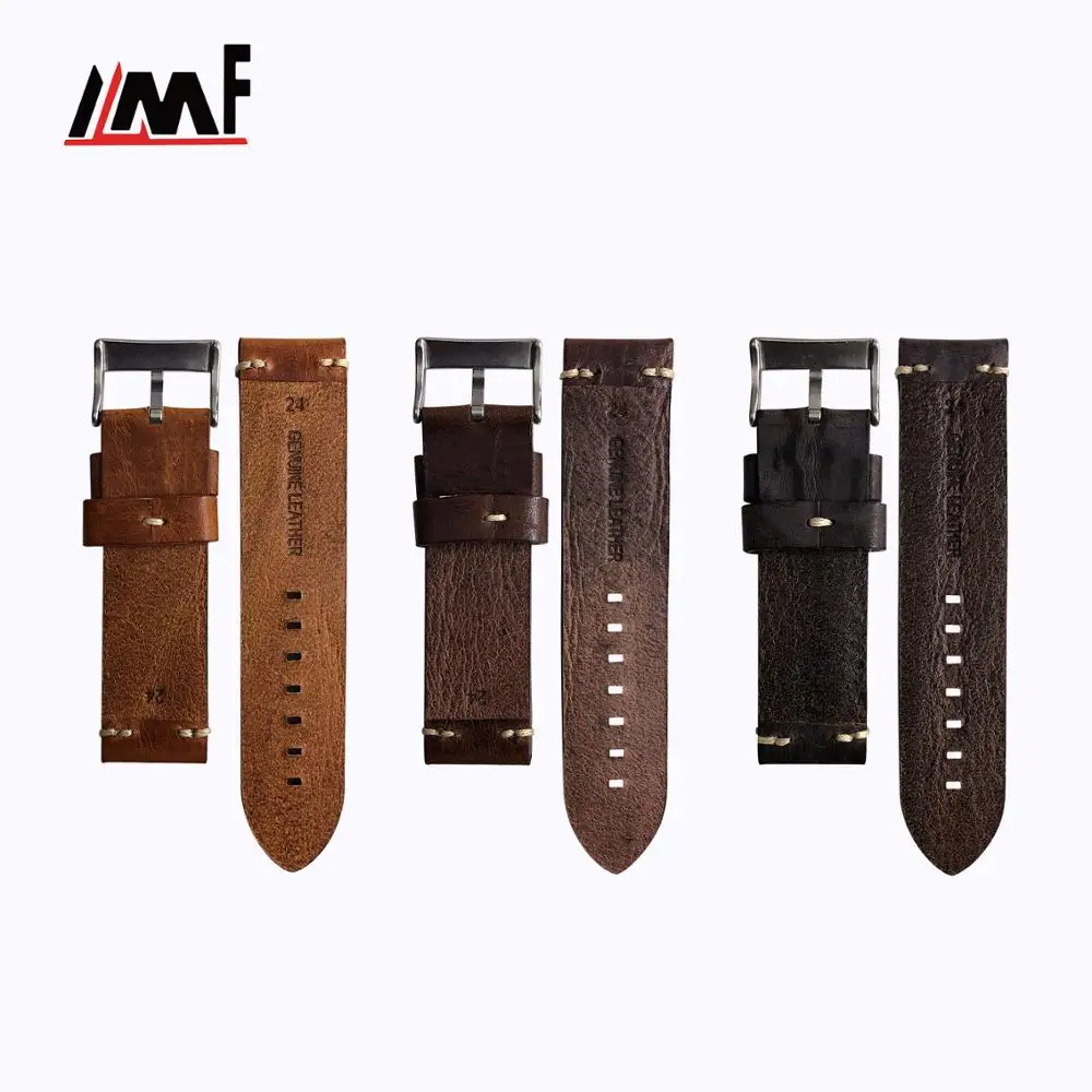 Wholesaler Popular Design 23mm Multi Colour Pretty Multi Size Genuine Convenient Watch Straps for Panerai