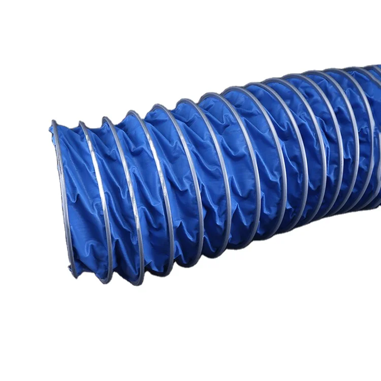 factory direct pvc coated canvas fabric pipe flexible duct