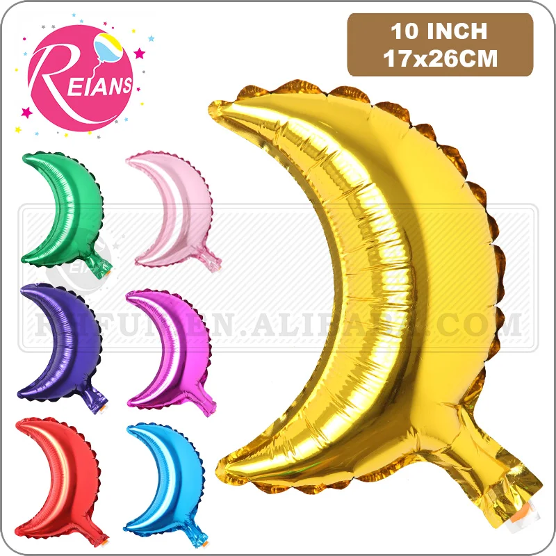 Metal Balloons Moon, ballon 10 inch Helium Wedding aluminum Foil Balloons Inflatable Birthday Party baby shower Decoration