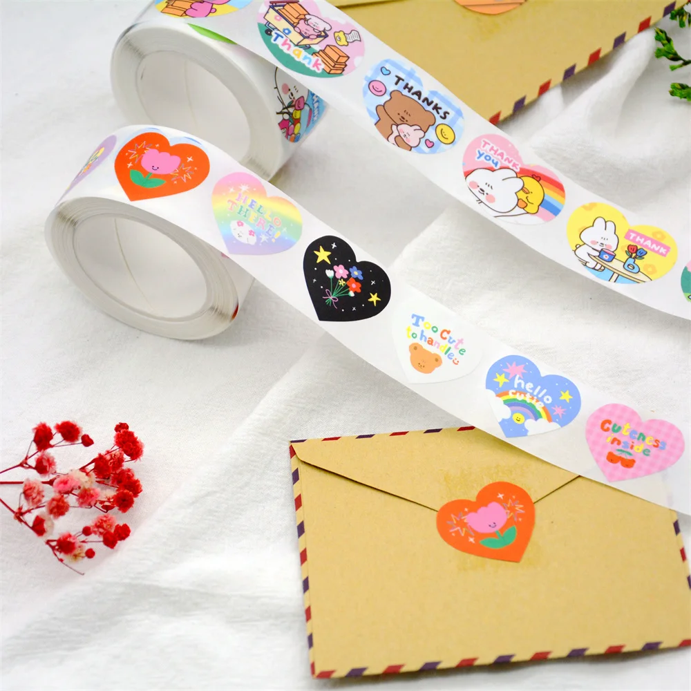 Korean/Japanese Kiss Cut Washi Sticker Roll Sticker Masking Tape