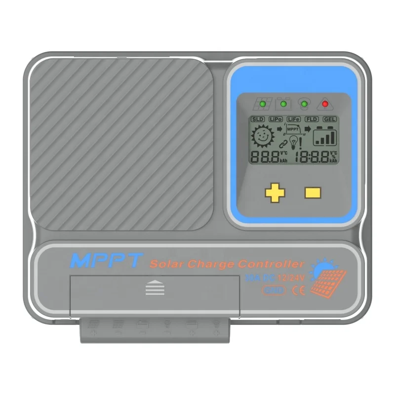 Новое поступление 12V24V 40 amp литиевая гелевая батарея MPPT контроллер солнечного заряда для RV кемпинга