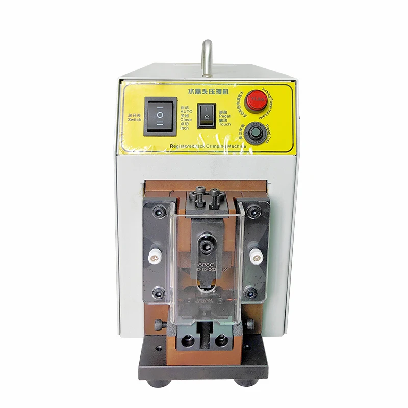 RJ45 Crystal Head crimping machine full automatic rj45 connector crimping machine Cat6 Cat5 10p10c 8p8c 6P6C Crimping Machine