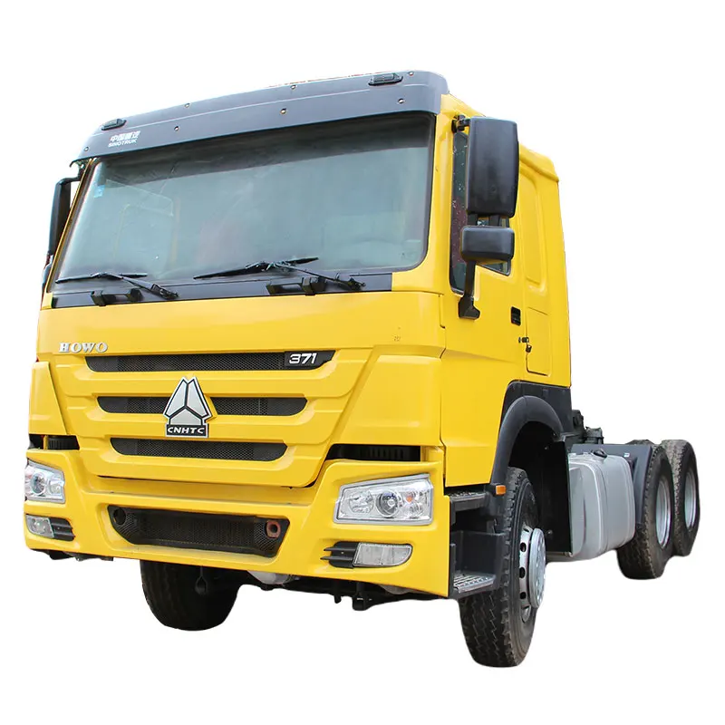 China Factory Price Sinotruk Howo 6x4 10 Tires 371hp/375hp Used Tractor Truck With Sinotruck Engine