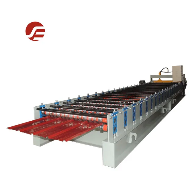 Metal Roofing Machine Ag Panel Classic 5 Ribs Tuff Rib Profile Roll Former With 20 rollers Stand Metal Steel Tile Making machine