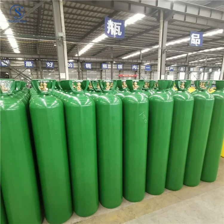 Высокое качество, разные размеры, 40L чистый 99.999% аргоновый газ, сварочный аргоновый цилиндр, цены