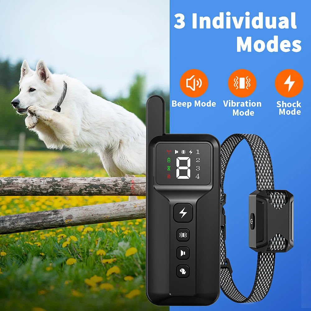Tize A mazon Best seller Dog Electronic Shock Training E Collar Electric Shock Device Remote Training Collar