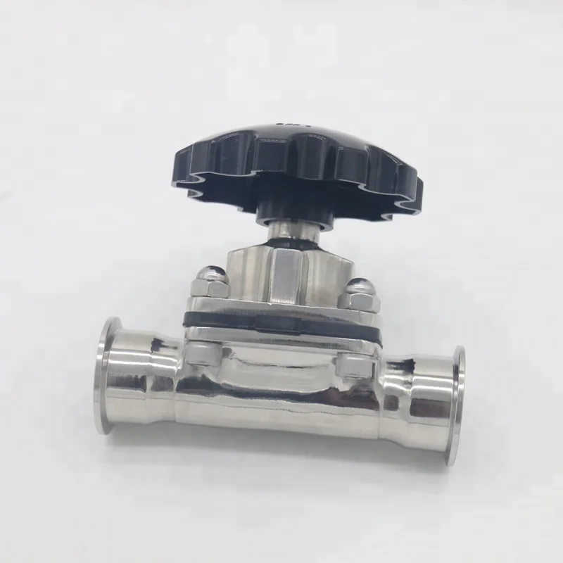 
hygienic stainless steel clamp straight diaphragm valve  (905567743)