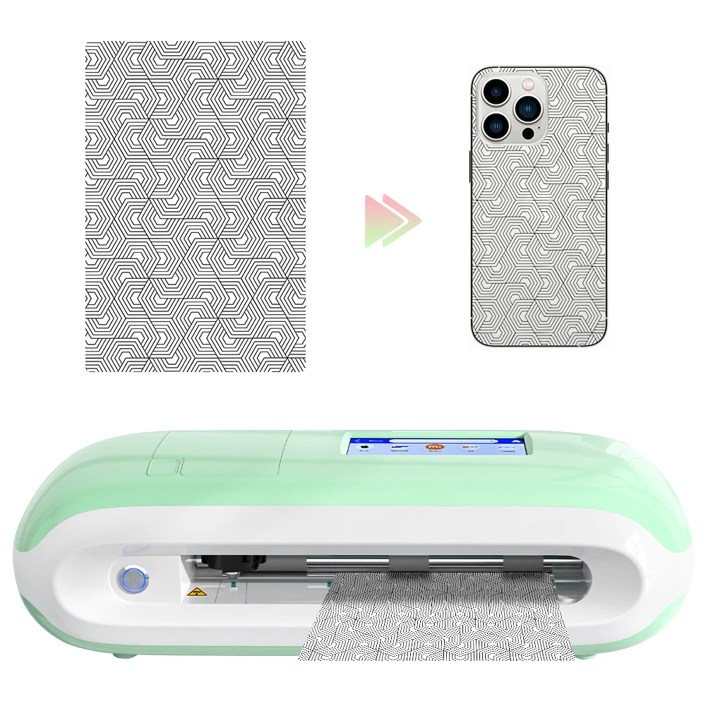High Speed Smart Phone Screen Protector Back Skin Mini Cut Machine Hydrogel Film Cutter Plotter Cutting Machine