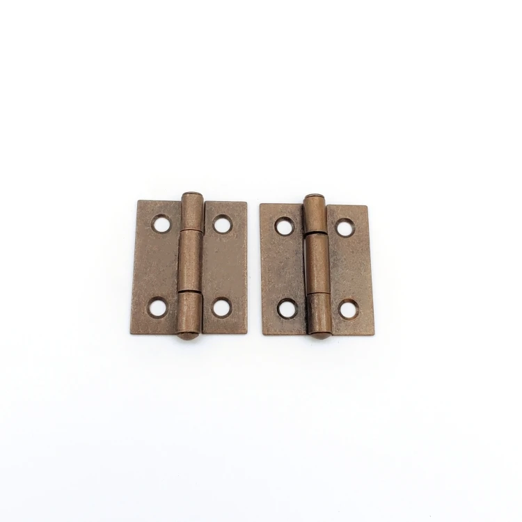32*26MM 1.5 inch antique iron flat wooden box packing small accessories hinge