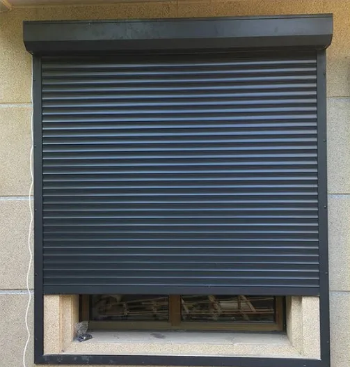 Automatic Roll up Window Shutters Price Electric Hurricane Roller Louver system Aluminium Alloy Shutters Blinds