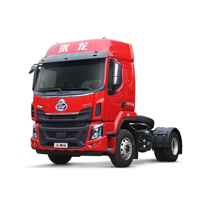 China dongfeng Euro 5 new 4x2 left drive 340hp trailer truck head chinese 4 wheels heavy duty tractor truck for logistics
