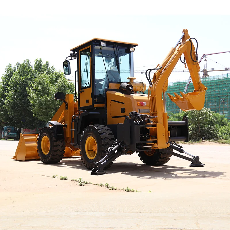 WZ10-20 Hot Sale Factory 4x4 Mini Small Front End Loader backhoe loader For Sale