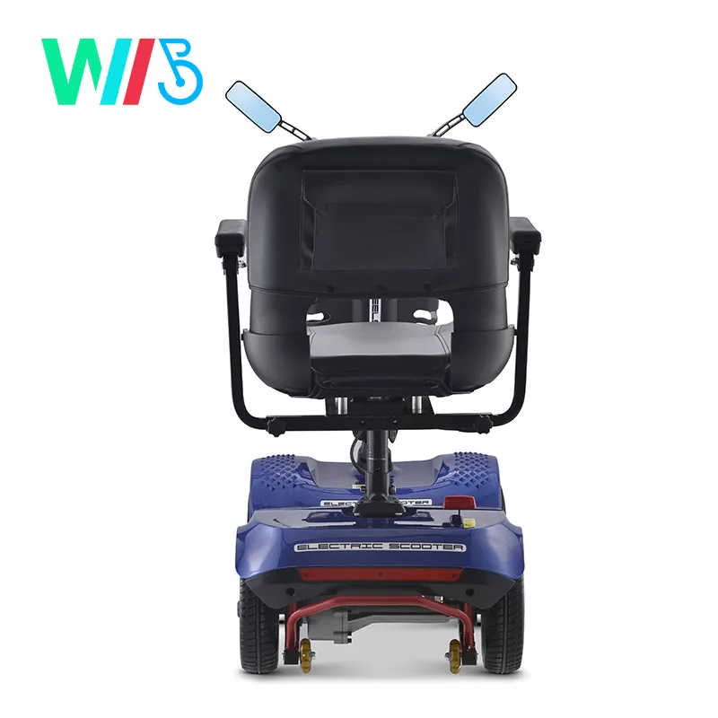 Electric Handicapped Scooter/Disabled Scooter with Front Cargo Box/Disabled Knee Scooter Steel Knee