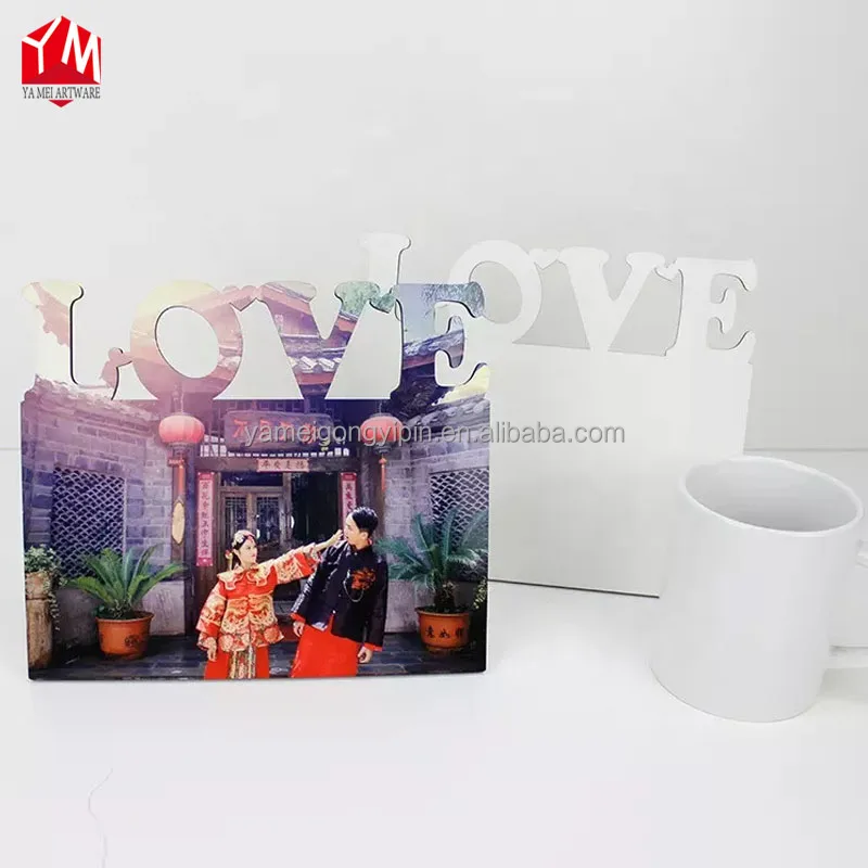 custom size picture frame natural mdf sublimation blanks wood picture frames wholesale