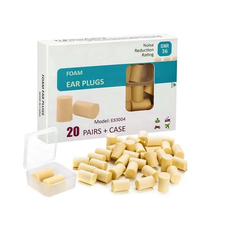 Защита слуха, промышленные беруши из пены, беруши для сна, храпа, концертных самолетов, путешествий, работы