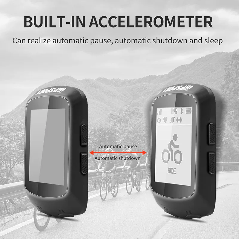 Беспроводной велокомпьютер iGPSPORT, велосипедный компьютер с датчиком скорости и частоты вращения педалей, спидометр