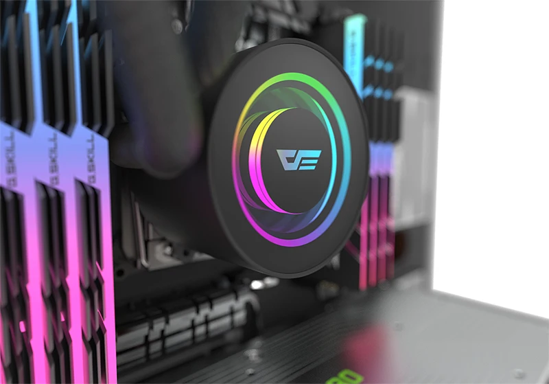 Darkflash BladeX DIY открытое ПК чехол для материнской платы ATX/M-ATX/ ITX шасси вертикальный разгона открытая алюминиевая рама стойка компьютера