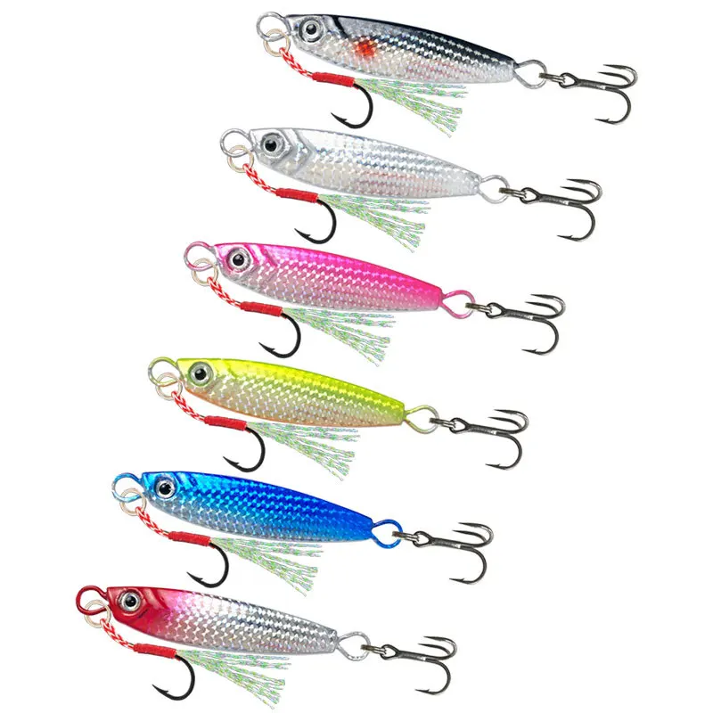 Yuantoulu Yabima brand lead fish second generation 7g-30g falling iron bionic bait