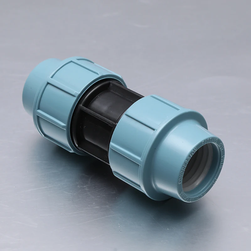 Agriculrure irrigation polypropylene pp pipe compression fitting Coupling