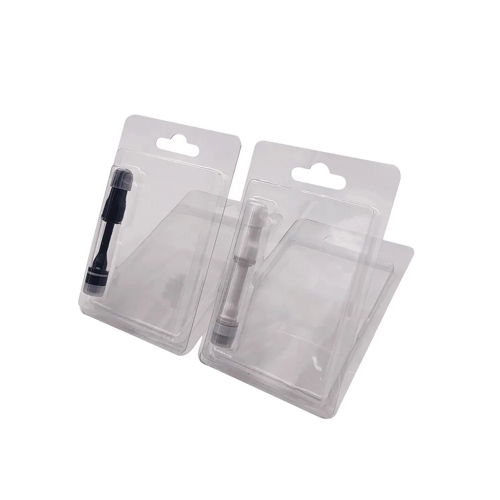 Cheap 1ml Vape Cartridge Blister Packaging Transparent Clamshell