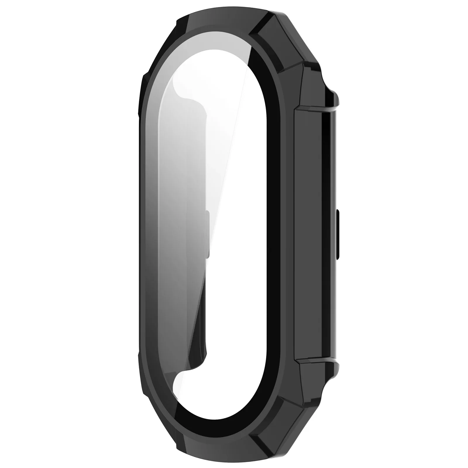 Full Protector Anti-scratch Screen Protector Bumper Cover For Xiaomi Mi Band 8 Hard PC Tempered Glass Protective Case