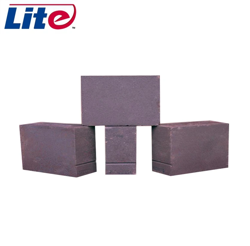 Refractory material resin bonded fused high temperature resistance magnesia chrome brick
