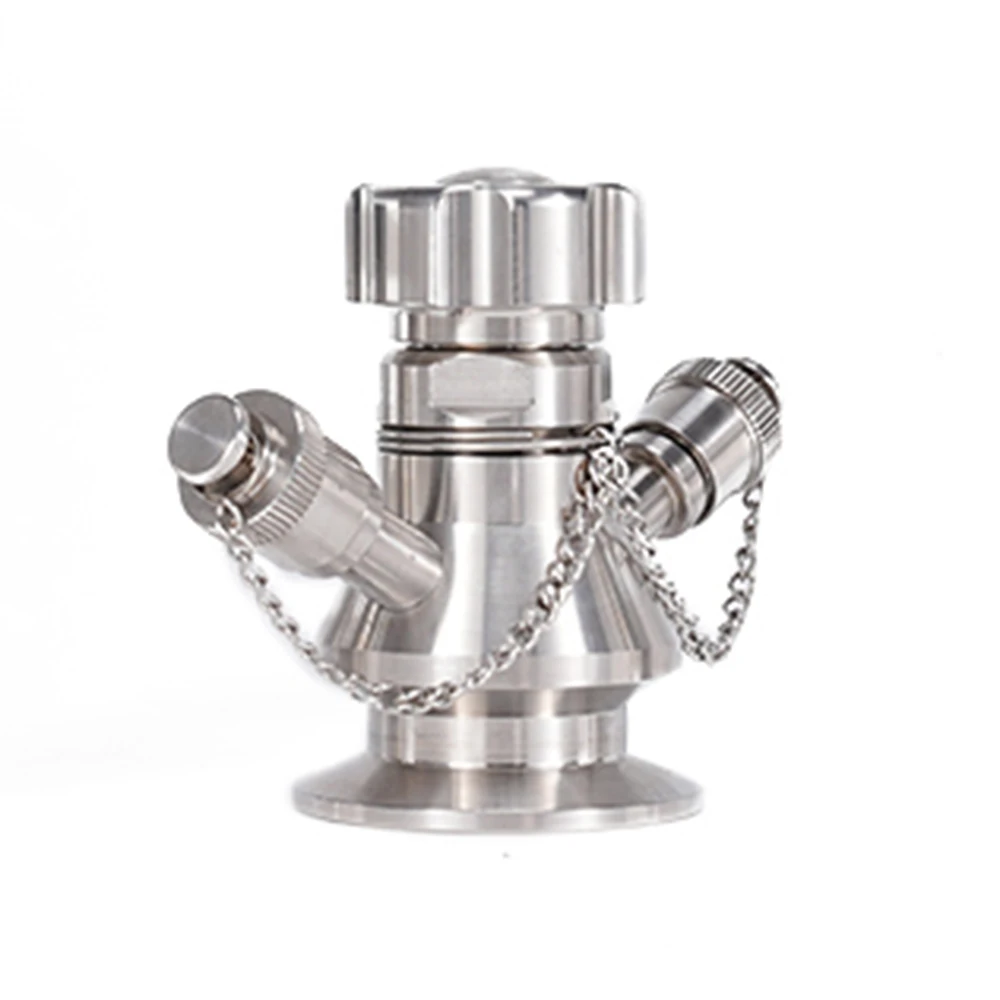 Micro Biology Sanitary Stainless Steel Clamp Aseptic Sampling Valve