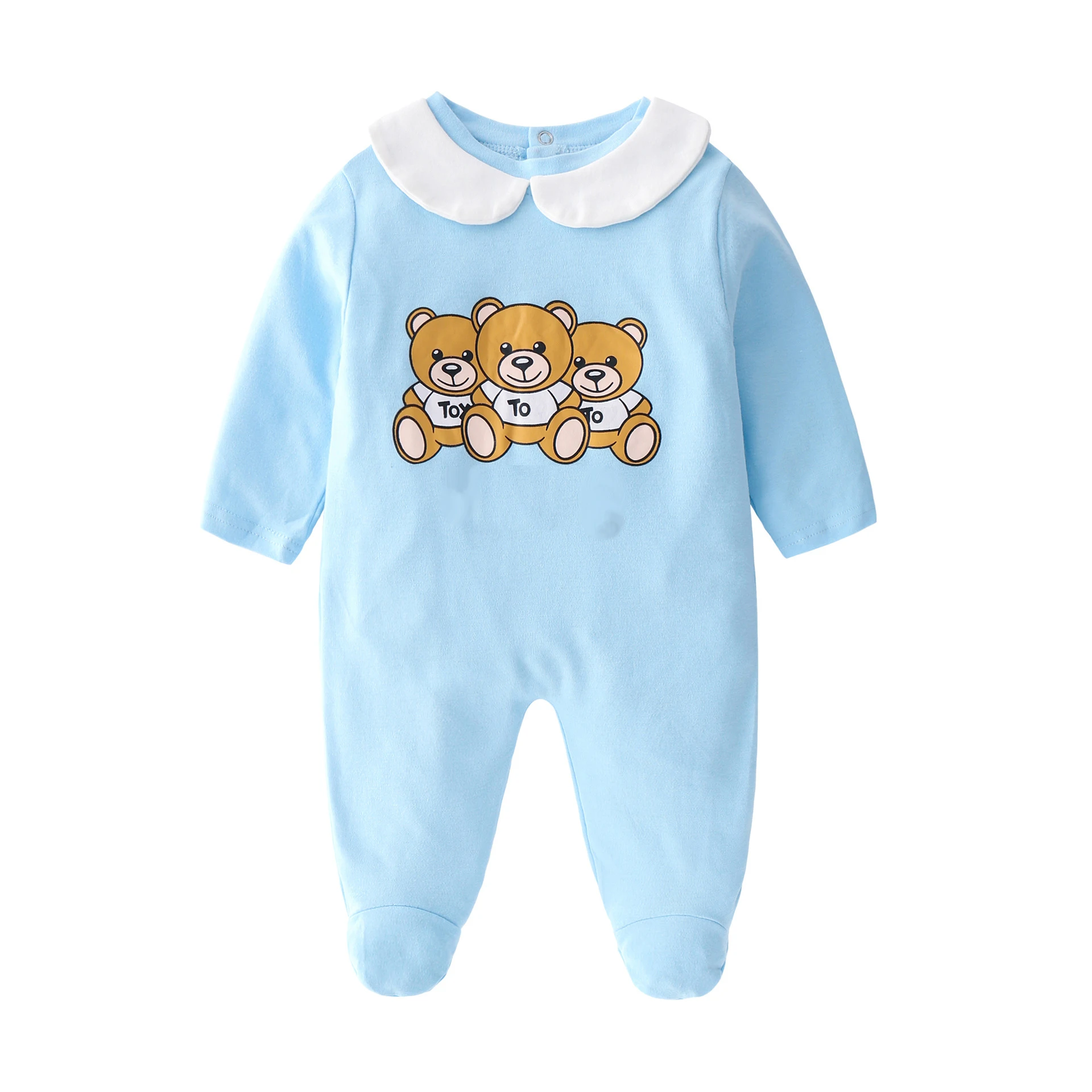 
Drop shipping One piece baby long sleeve climbing suit for baby boys 