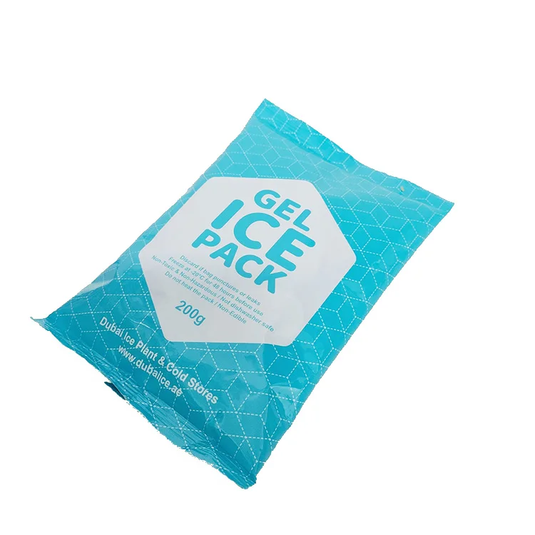 OEM ODM Breast Milk Fresh Ice Bag Reusable Freeze Cold Gel Ice Packs for Food Delivery Shipping Cooling Ice Bag