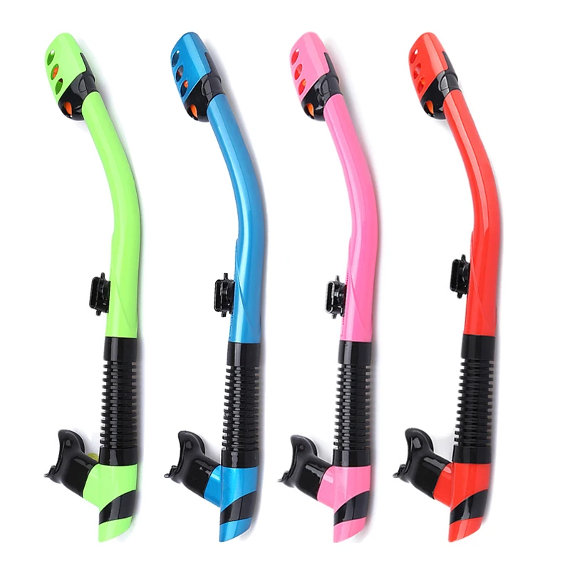 diving Snorkel tube Breathing Tube full silicone swimming snorkeling Scuba diving equipment for Adults Custom wholesale