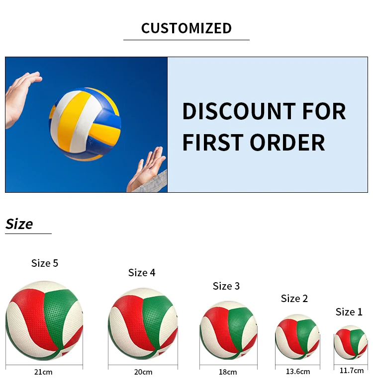 2023 New Arrival Volleyball 5 Indoor Entertainment Volleyball Size 5 Eva Other Sports Volleyball