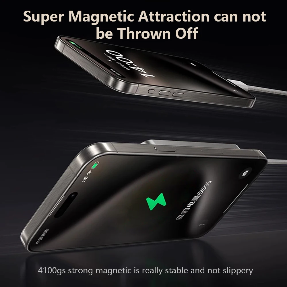 2024 Hot Selling Gift Mini Portable  Power Bank 10000 Mah Magnetic Wireless Power Bank Ultra Slim Power Bank With Logo Custom