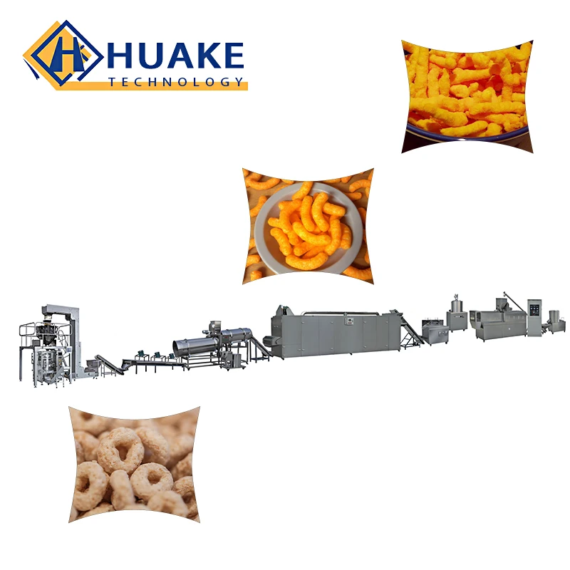 Brown Rice crispy machine puff corn snack food extrude  other snack machines new snack machines