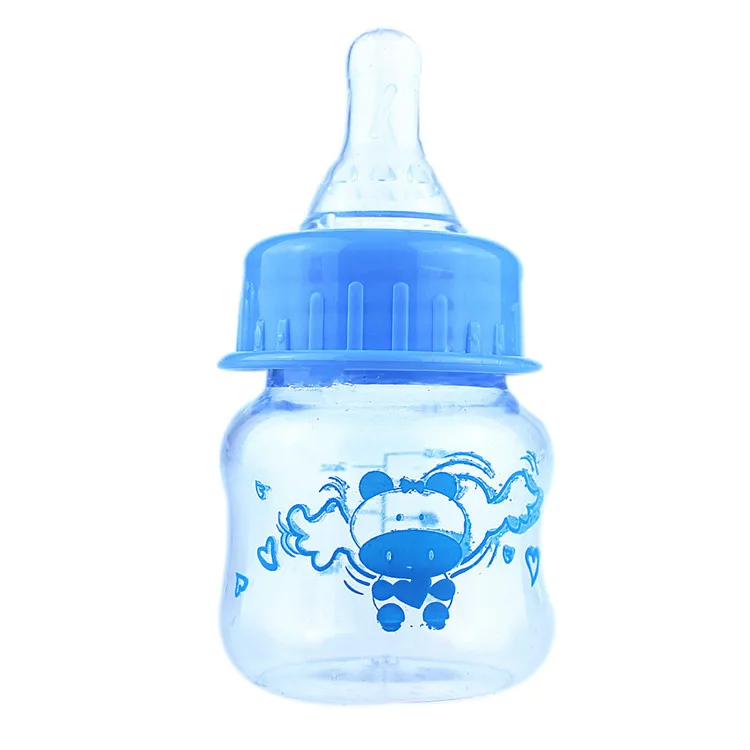Wholesale cartoon pattern printed anti colic plastic pp pc 2 oz leak proof feeding bottles newborn baby milk bottle 60ml