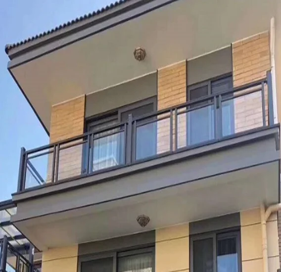 Powder Coated Heavy Duty Metal Aluminum Balcony Railing