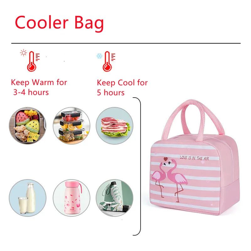 Hot Sale Lunch Cooler Bag Keep Food Warm and Cold for 4 Hours