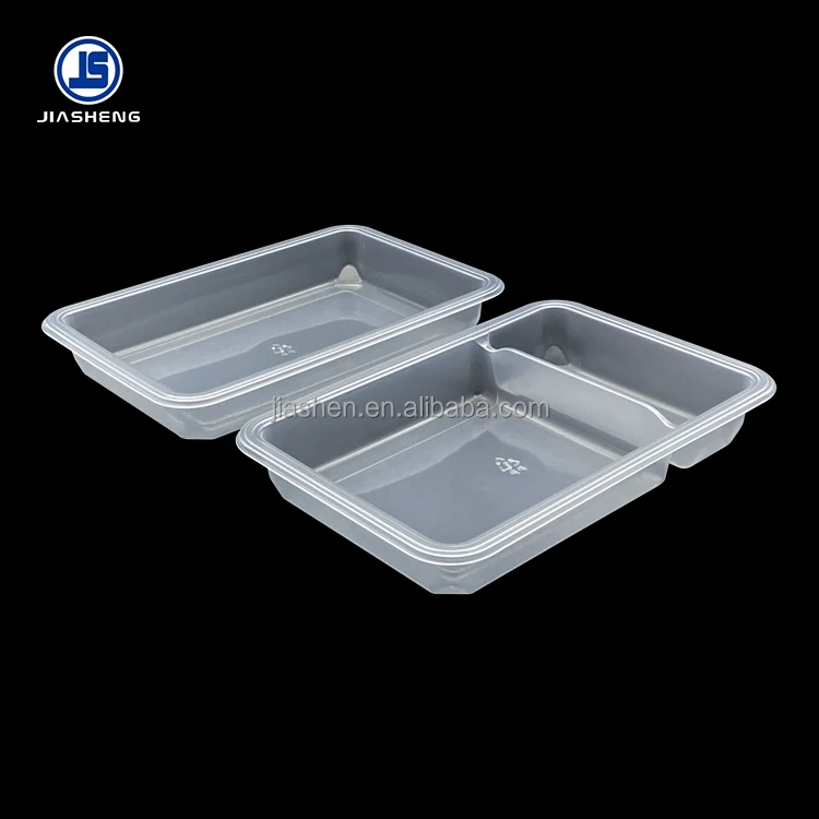 Plastic Food Packing Tray for Meat Plates & Bowls Wholesale Supermarket Disposable Manufacture Plastic 3 Compartment Tray Accept