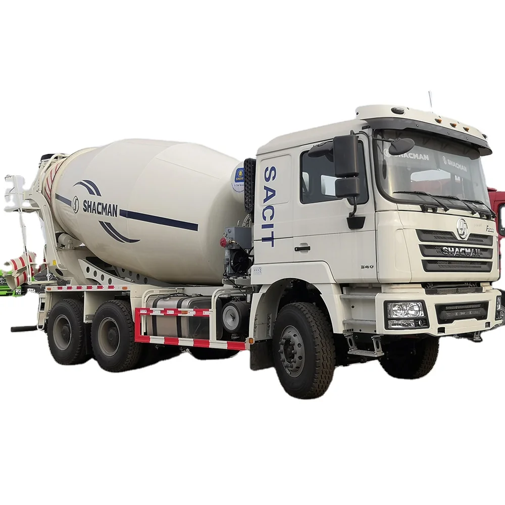 SHACMAN 6x4 9m3 10m3 12m3 Concrete Mixer Tank Truck concrete mixer price concrete transport truck for sale