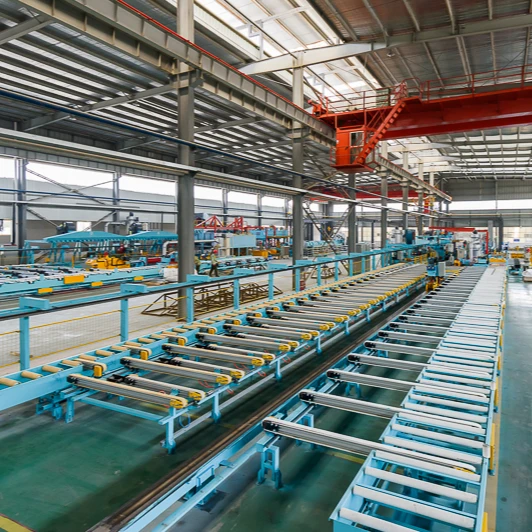 Aluminum profile cooling table (Independent updating)  extrusion line