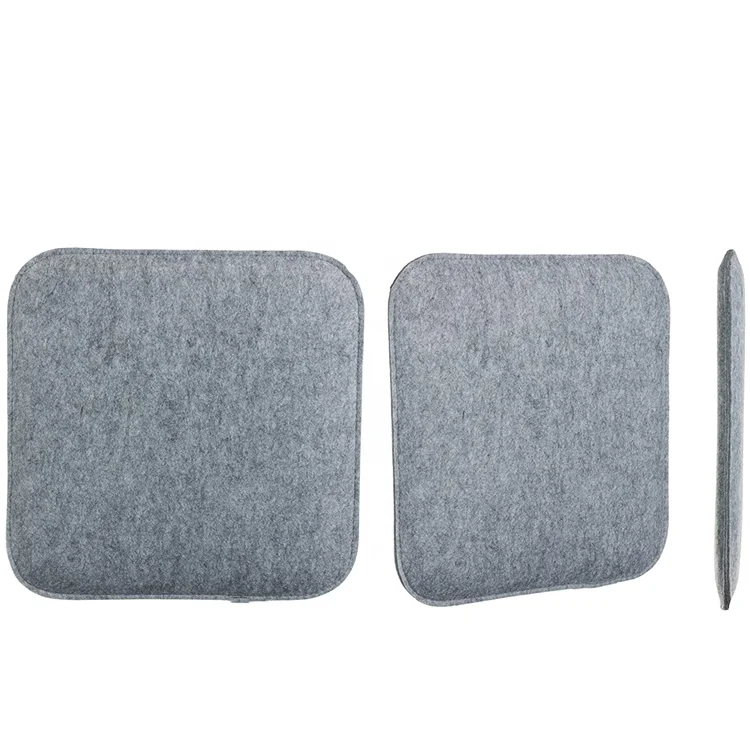 Cheap high quality felt seat pad cover felt chair cushion