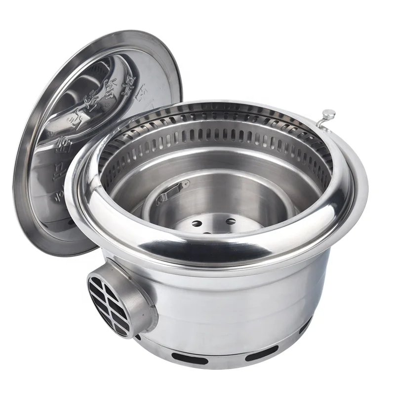 BBQ Grill Table Smokeless BBQ Tables for Restaurant